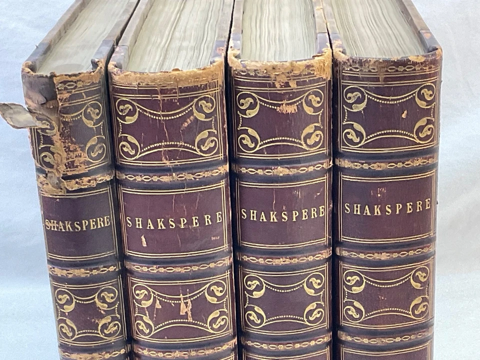 Complete Works of Shakspere Tragedies Comedies Histories Doubtful Plays 1860’s Foto 3 de 4