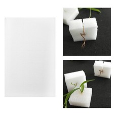  2 Sheet Moisturized Planting Hydroponic Sponges 25mm Cube Shape Soilless 10.75 per sponge