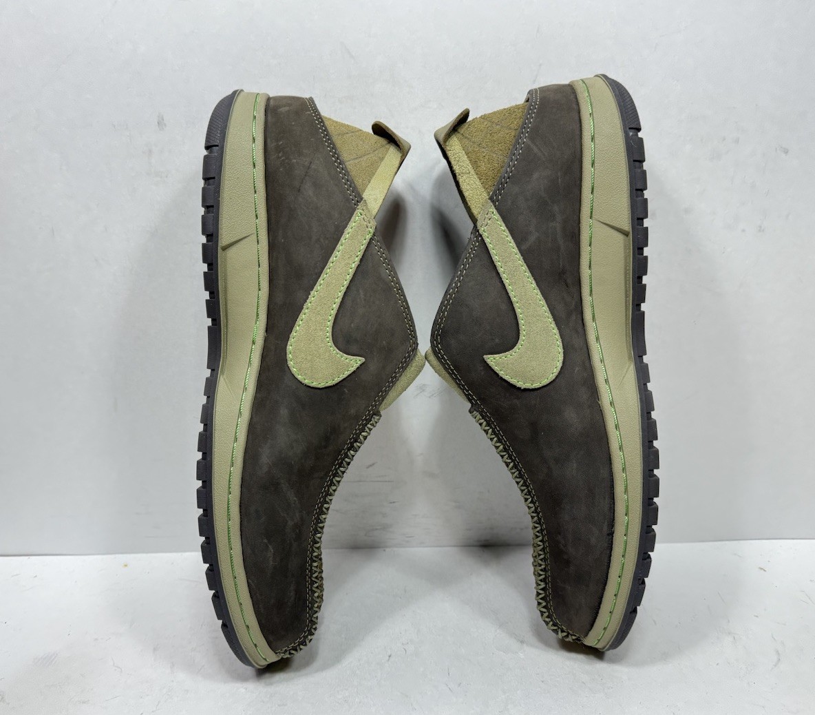 靴 NIKE ACG CONSIDERED 2way Sneakers Mule Nike Acg Considered 2Way Sneakers Mules Brown Green Men's Size