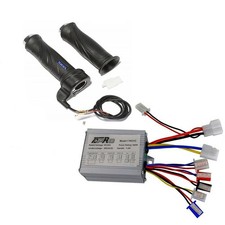 24V 500W Brush Electric Motor Controller Throttle Grip E-Bike Scooter Chopper