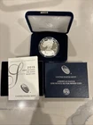 2015 W American Silver Eagle Choice Proof Bullion $1 Coin OGP COA