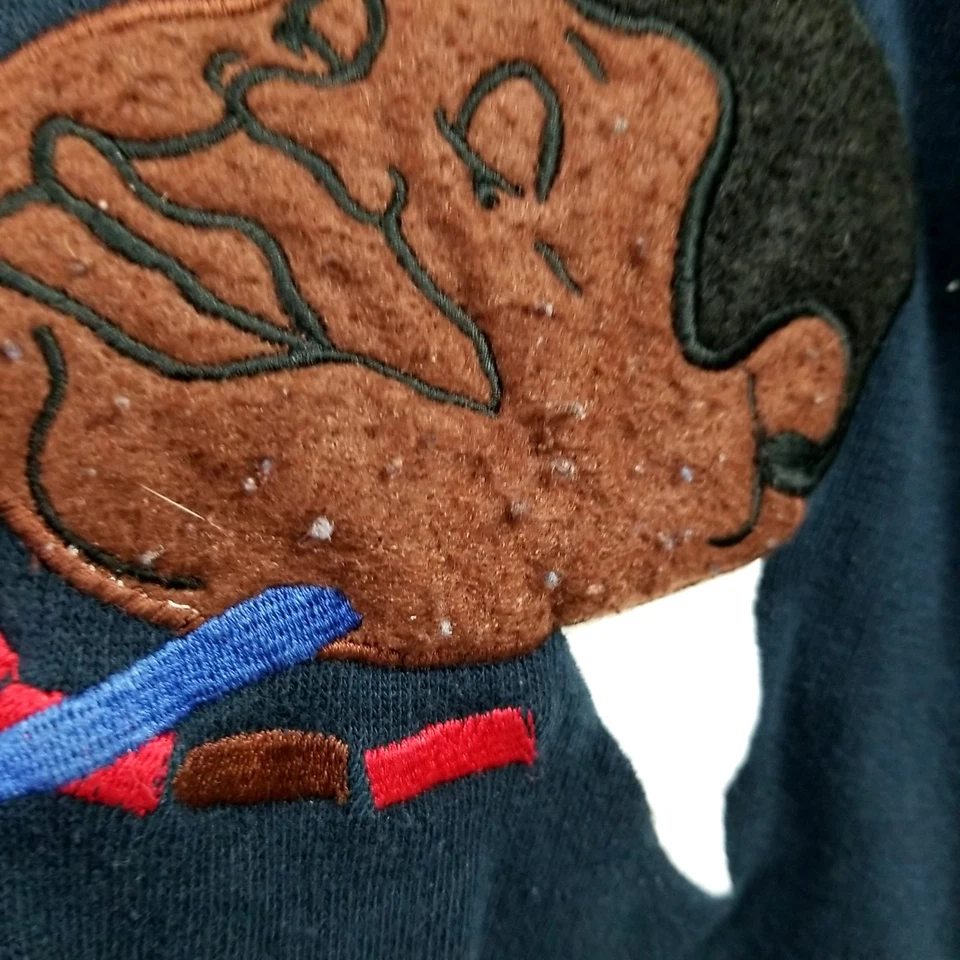 Sudadera con Capucha Pullover De Colección Platino FUBU Fat Albert & Junk Yard Game Niños Talla 12/14 Foto 3 de 4