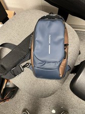 Anti-Theft Men's Sling Crossbody Bag Chest Shoulder Messenger Backpack USB Port