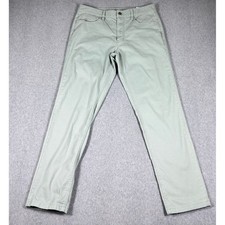 Vineyard Vines Mens Slim Fit Pants Light Green Chino Cotton 32x32 (30")