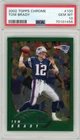 2002 Topps Chrome TOM BRADY #100 PSA 10