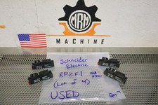 Schneider Electric RPZF1 16A 250V Relay Sockets Used With Warranty (Lot of 4)