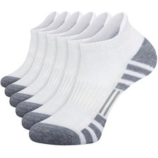 12 Pairs Trainer Socks Mens Cotton Ankle Liner Invisible Low Cut Sports 6-11 UK