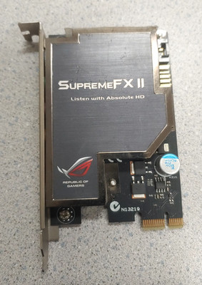 Asus ROG Republic of Gamers Supreme FX II Sound Card