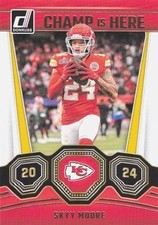 2024 Donruss #18 Skyy Moore Champ is Here INSERT CHIEFS