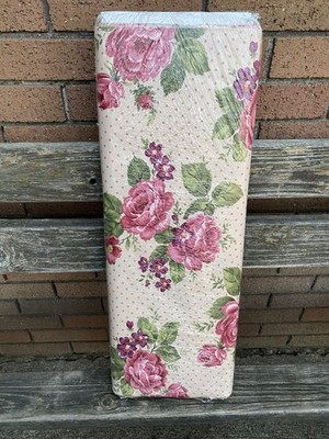 NEW Fabric Traditions Quilt Craft Fabric Bella Rose Pink Floral Biege 8 yds Bolt