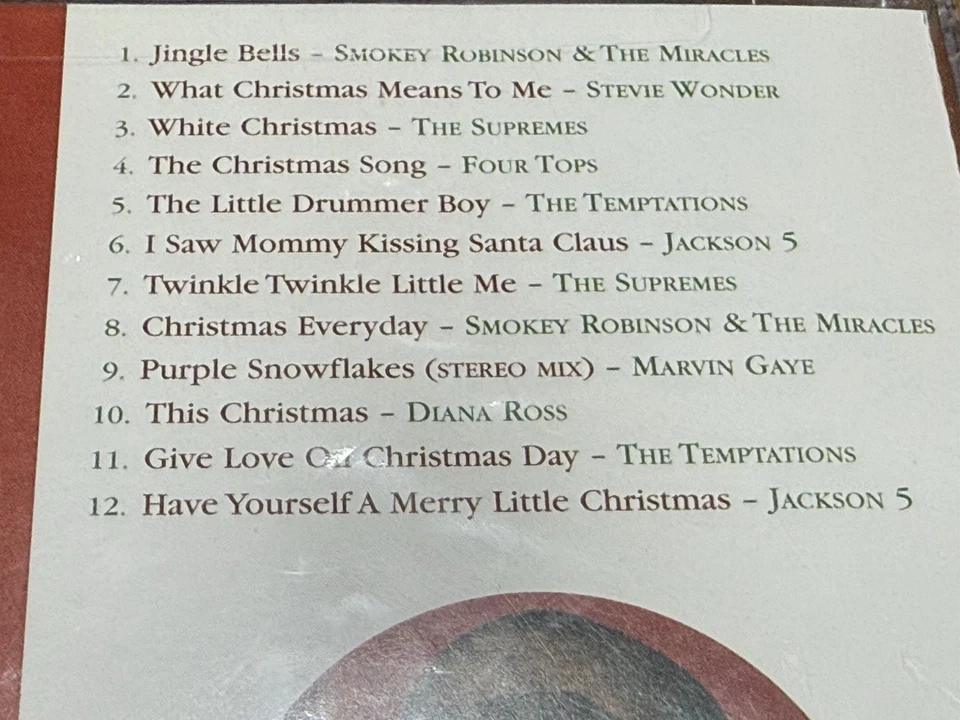 NEW 20th Century Masters Motown Christmas Vol 2 CD 2005 Stevie Wonder Diana Ross - Image 4 of 4