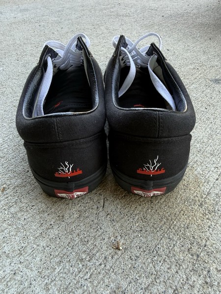 VANS x Coutíe Post Mortem Talla 13 Hombre Zapatos Negro Raros 4