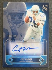 Curt Warner 2025 Panini Silhouette Football Profile Signatures Auto /199 #PS-CWR