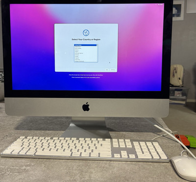 Apple iMac 21.5'' Late 2015 1.6GHz Core i5 8GB 1TB HDD Monterey Silver