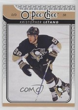 2009-10 O-Pee-Chee Kris Letang Kristopher Letang #110 5q7
