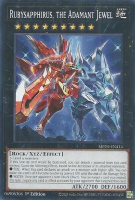 Rubysapphirus, the Adamant Jewel - MP25-EN414 - Common - NM/M