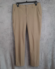 Eddie Bauer Pants Travex Slightly Curvy Fit Straight Leg Khaki Sz 4 Stretch