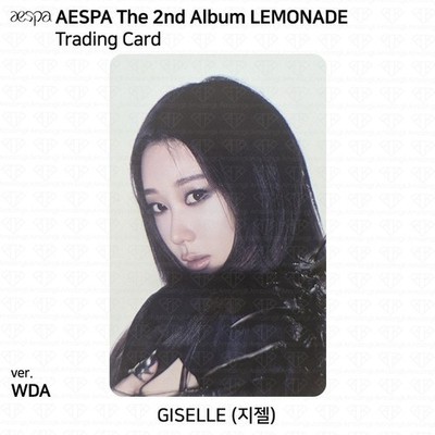 Aespa WEEK MAKE IT LEMONADE SEOUL POP-UP MD Trading Card | eBay
