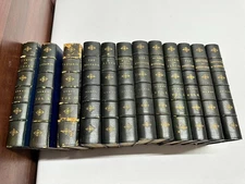 The Romances of Alexandre Dumas 1894 1895 Leather 12 Vol