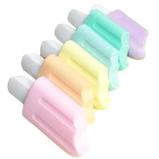 WLSuDHoncc 6 Pcs Mini Highlighter Cute Ice 1 Count Pack of 6 , Assorted