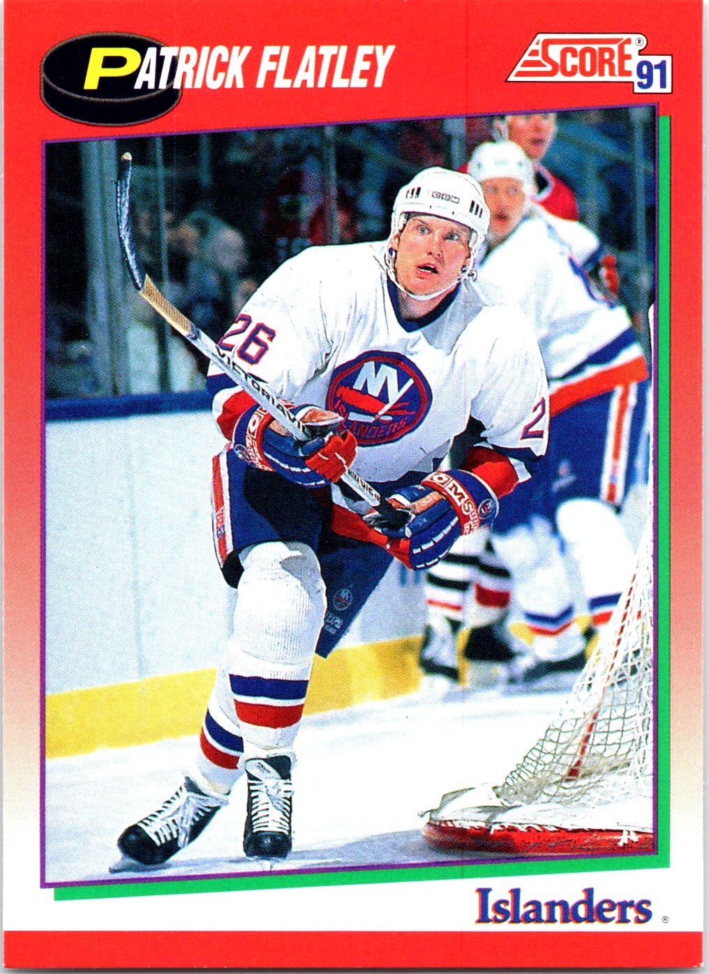 1991-92 Score Canadian English #29 Patrick Flatley