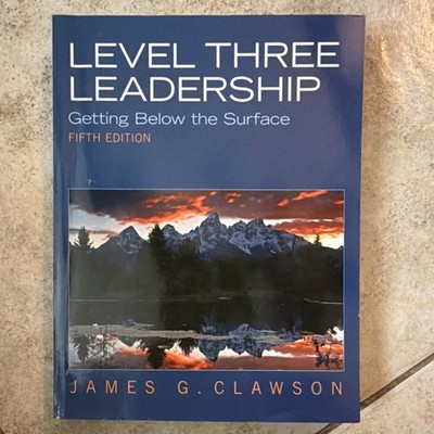 Prentice Hall Level Three Leadership 5th Ed Paperback James G. Clawson 2012