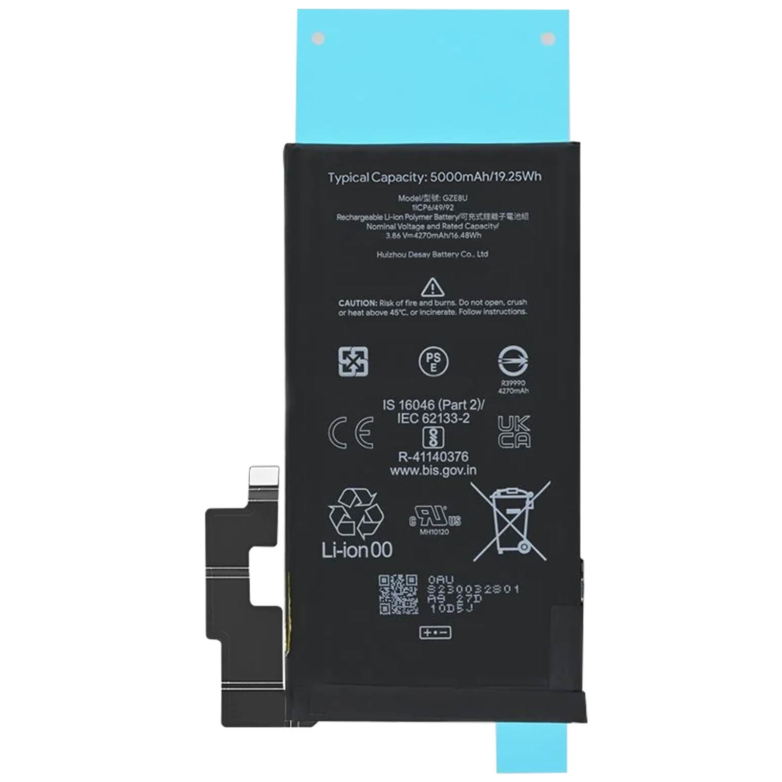 Batterie pour Google Pixel 7 Pro GMF5Z performance premium 5000mAh - 2