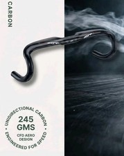 SL70 Zipp Aero Carbon Handlebars 420 x 31.8mm 245gms Gloss Black Finish