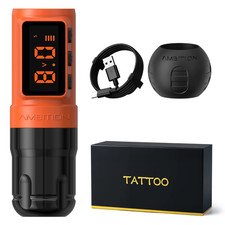Bolt-X Tattoo Coreless Motor Machine Pen 1600Mah Wireless Power Supply Permanent
