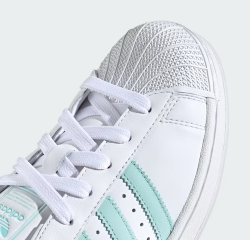 adidas Originals Superstar II Damen Sneaker Cloud White / Semi Flash JH7060 - Bild 2 von 12