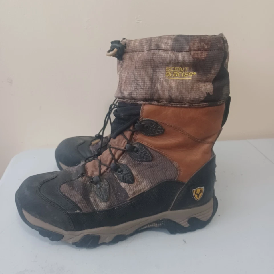 Scent Blocker Hunting Boots Lady Pursuit 11.5M Realtree Camo Leather Foto 4 de 4