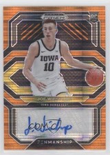 2021 Panini Prizm Draft Picks Orange Pulsar 25/49 Joe Wieskamp #CP-JWI Auto s1i