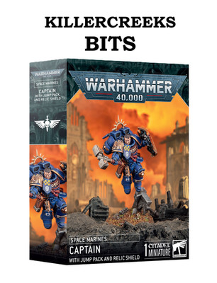 40K Space Marines Captain with Jump Pack & Relic Shield Bits Bitz Multi Listing