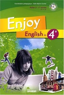 Enjoy English in 4e : palier 2 1re année, A2-B1  ... | Buch | Zustand akzeptabel