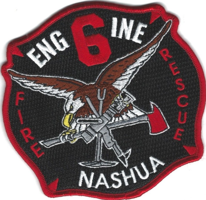NEW HAMPSHIRE - Nashua Fire Rescue Engine 6 patch