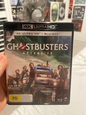 Ghostbusters Afterlife 4K Ultra HD + Blu-ray DVD