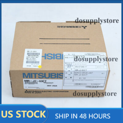 New Mitsubishi MR-J2-60CT Servo Drives MRJ260CT In Box Fast Shipping