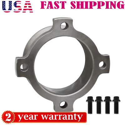 3'' 4 Bolt Exhaust Turbo Flange to 3'' Inch V-Band Adapter Adaptor GT30 GT35 T3 US