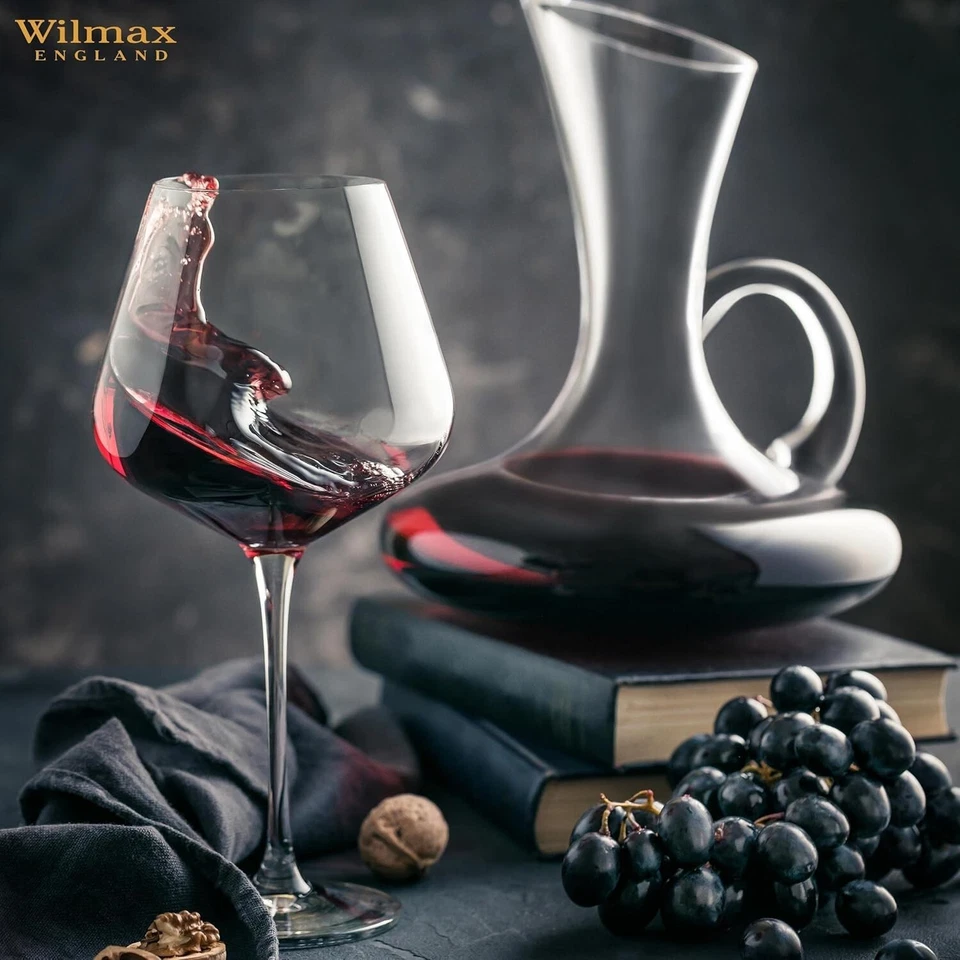 Wilmax Rotwein-Dekanter | 750 ML| Wein-Karaffe aus Glas | Wein-dekantierer - Bild 3 von 4
