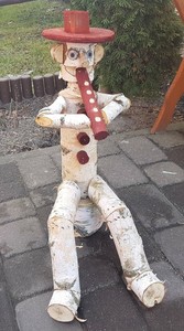 Figuren Fur Den Garten Dekoration Holz Ebay