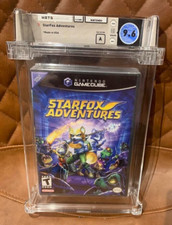 2002 Nintendo GameCube Starfox Adventures Factory Sealed Graded Wata 9.6 A
