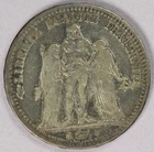 1849 France 5 Francs Silver — photo from another recent sale