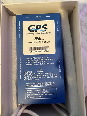 NEW GPS-iMod Power Supply For Modular Needlepoint Bipolar Ionization System NBPI