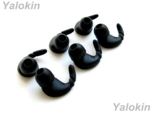 NEW 6pcs (B-NSTB) L+R Ear Stabilizers Fins Wing Eartips for Sennheiser Earphones - Picture 1 of 8