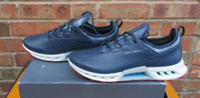 Damen Ecco W Golf Biom C4 Gore-Tex Golfschuhe Marine Blau UK 4,5 Neu im Karton