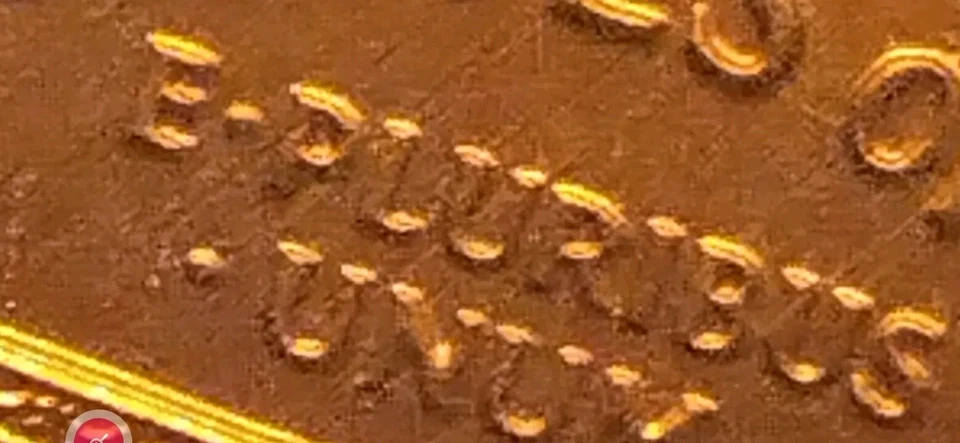 RED!! BU Gem Proof 1963 Lincoln Cent Doubled Die Reverse FS-801. - Image 4 of 4