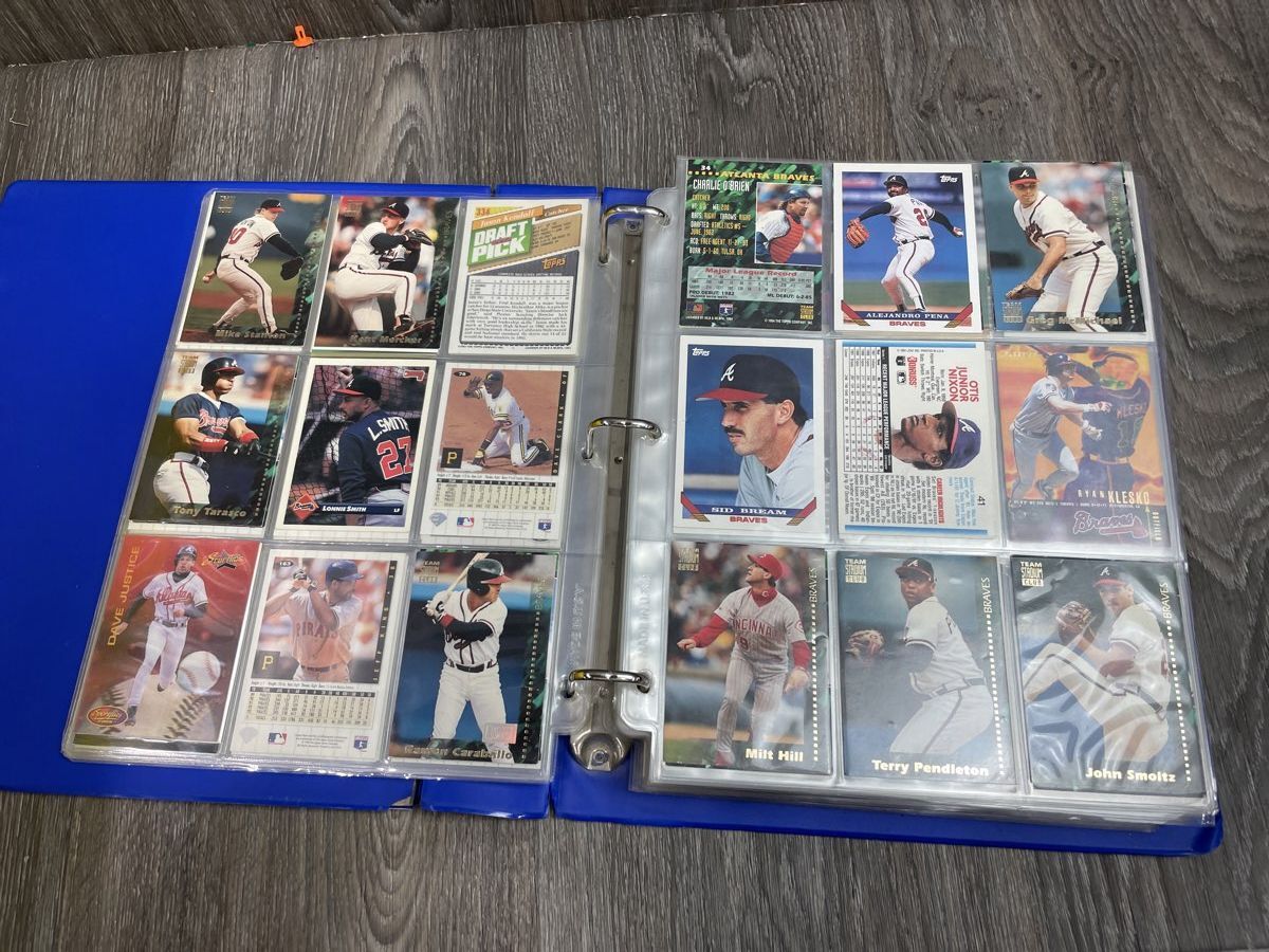 Sports Cards in Binder eBay