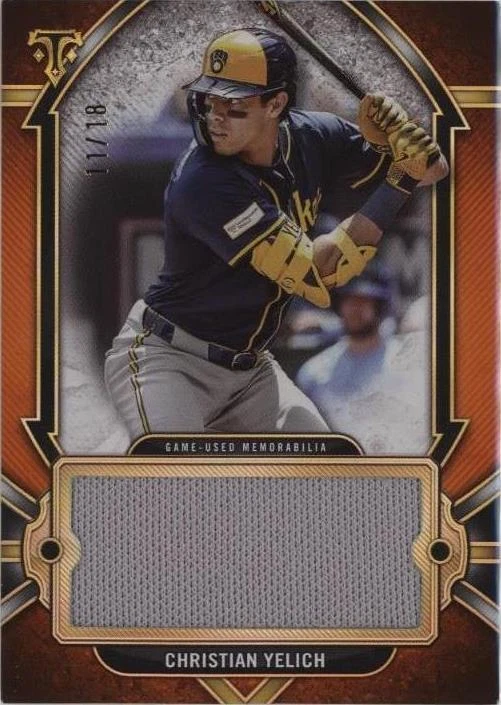2024 Topps Triple Threads - Christian Yelich #SJR-CY for sale | eBay