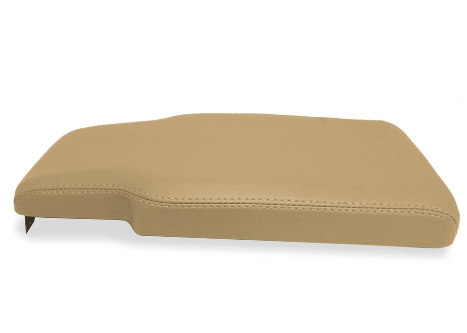Console Lid Cover PVC Leather for Lincoln Town Car 2003-2011 Beige - Image 3 of 4