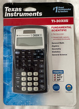 TEXAS INSTRUMENTS TI-30XIIS FUNDAMENTAL SCIENTIFIC SOLAR / BATTERY NEW